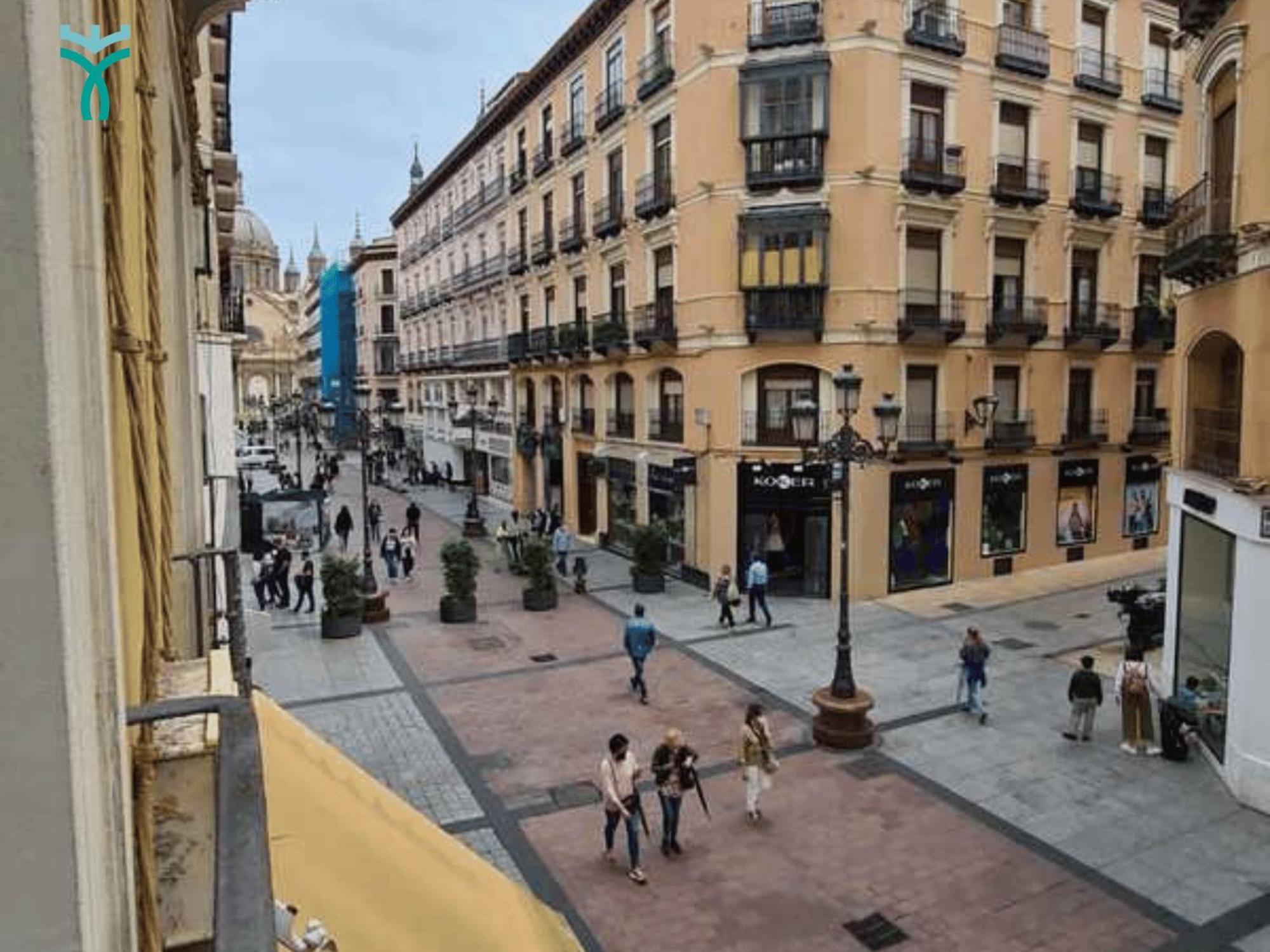 Ferienwohnung Dos Torres Retiro Urbano En Alfonso I Saragossa Exterior foto